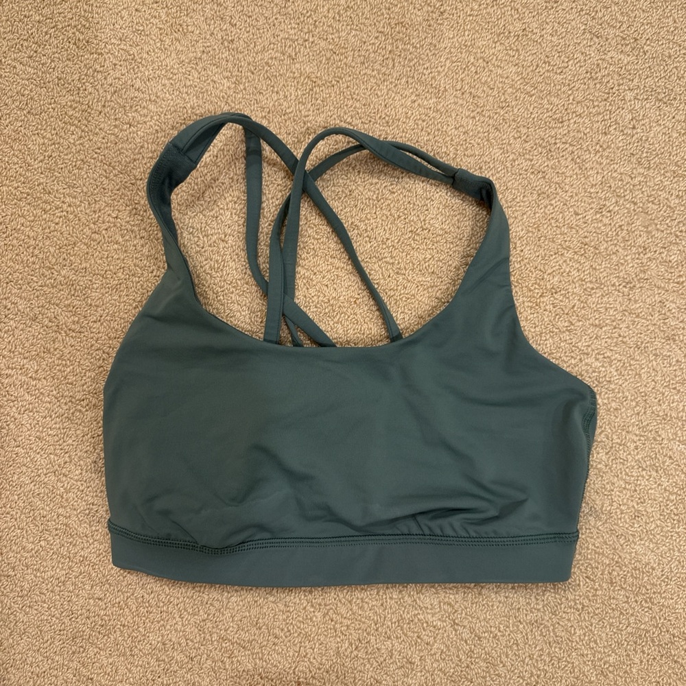 Lululemon sage green sports bra